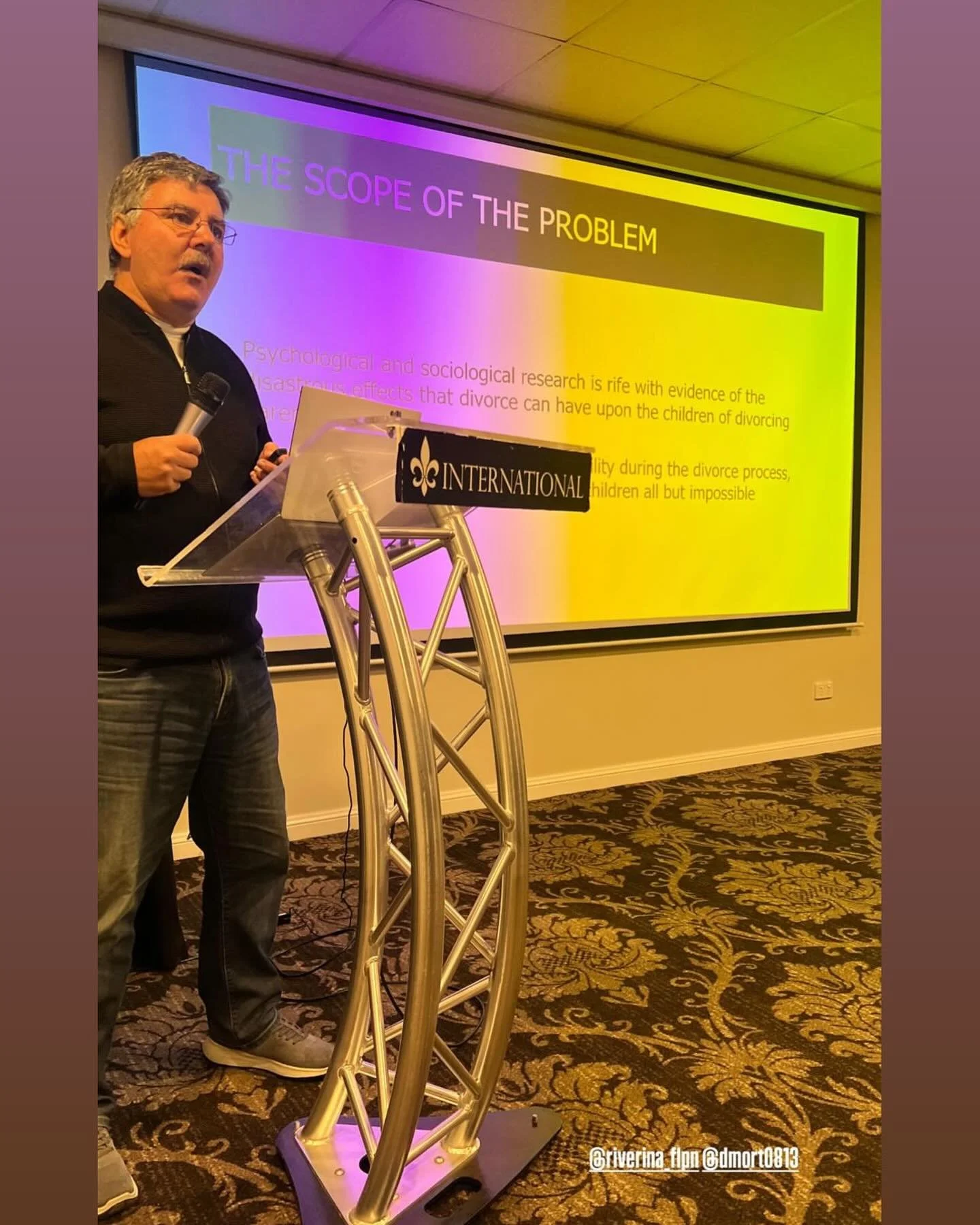 Clinical Psychologist Vincent Papaleo- presenting Tough Tell Series to the Riverina, Alongside Darren Mort, lawyer/mediator/barrister
*Understanding high conflict
* Children who refuse and Resit Contact 
* A Different Approach to Family Conflict