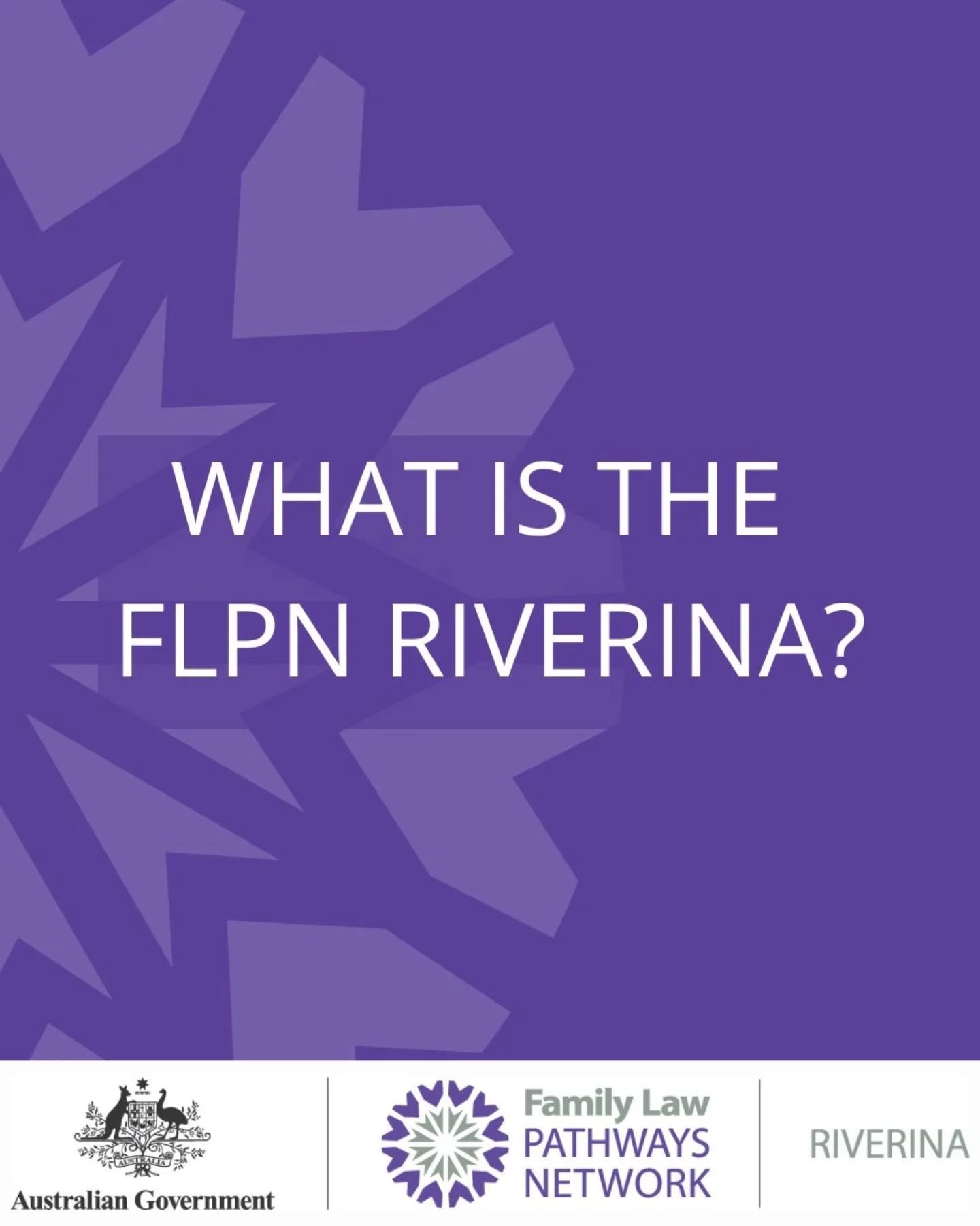 🟣&nbsp;What is the FLPN - Riverina anyway? It's a Network of Working Professionals across the Family Law Sector within our very own region. A government funded, coordinated approach to make the Family Law Sector more quickly accessible and seamless 