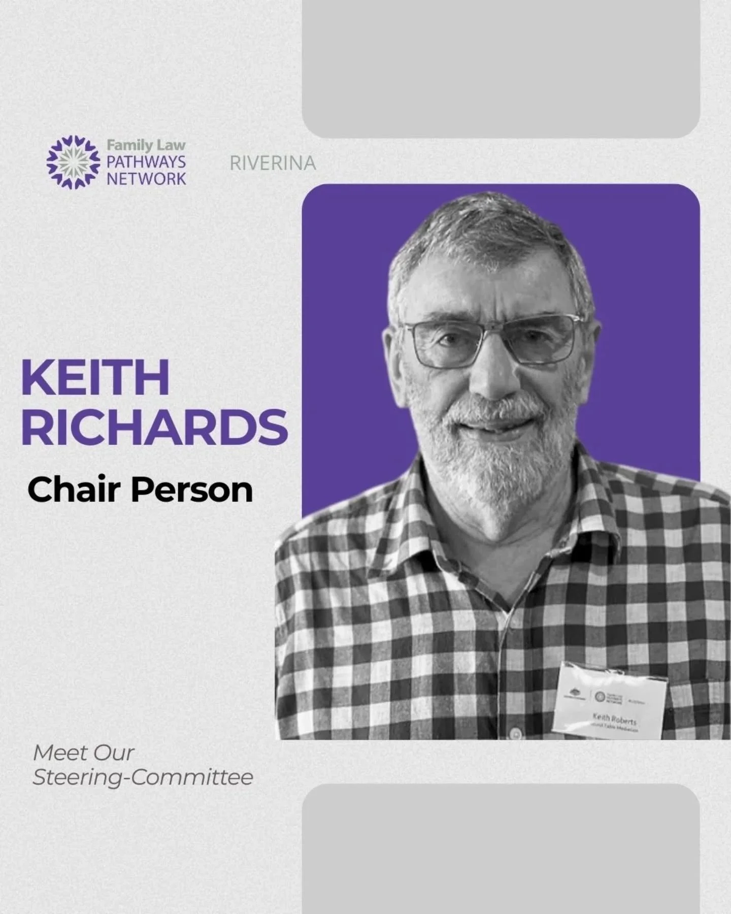 🌟&nbsp;Meet Our Chairperson: Keith!&nbsp;🌟

We&rsquo;re thrilled to introduce you to Keith Richards, the Chairperson of our Family Law Pathways Network (FLPN) Networking Committee &mdash; and a true pillar of experience, insight, with real zest in 