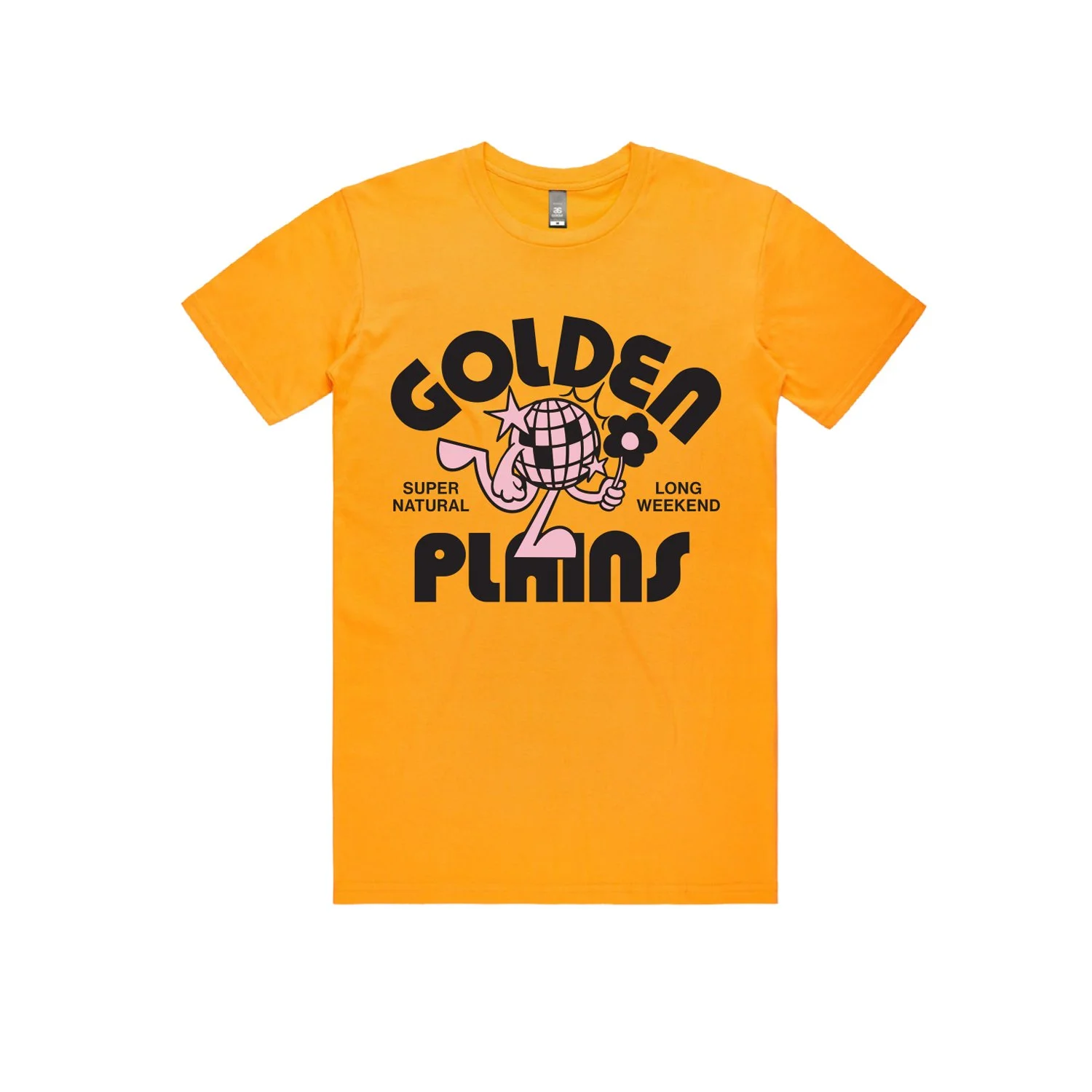 Time To Shine Tee - Gold