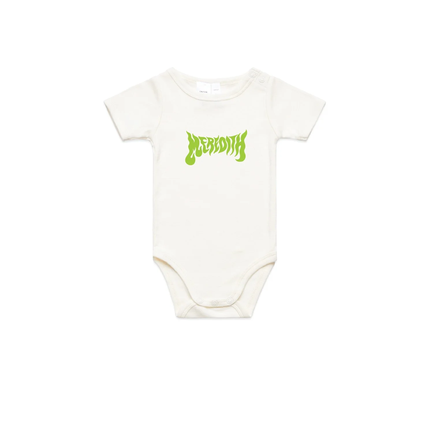 Meredith Romper - Natural/Green