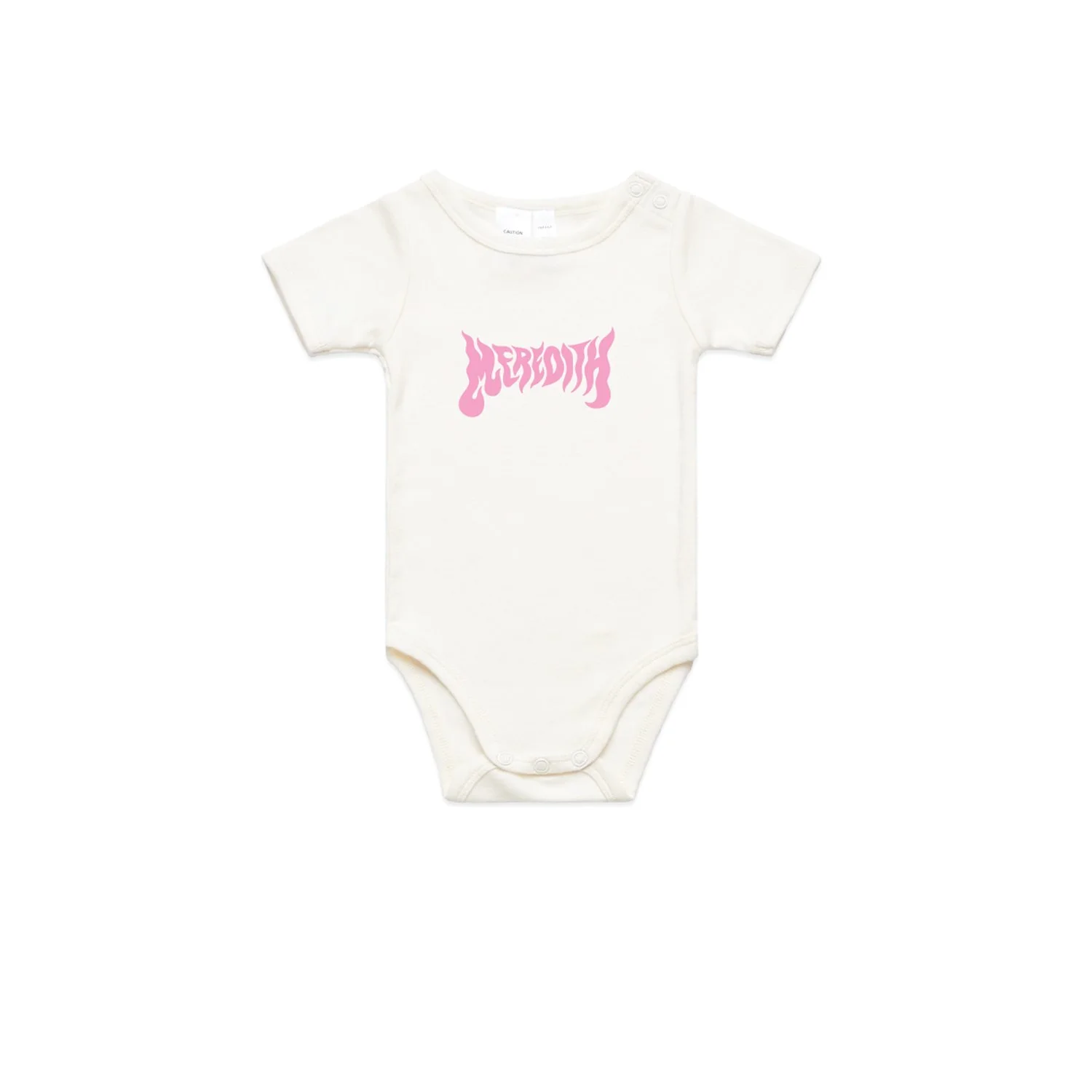 Meredith Romper - Natural/Pink