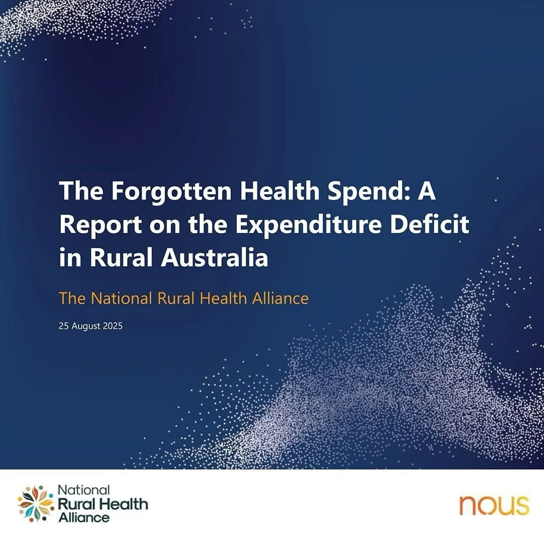 💔 Imagine being told you deserve $1,090 less in health care every year &ndash; just because of your postcode.

That&rsquo;s the reality for rural Australians, according to the new Forgotten Health Spend Report.

At Hope Horizons, we refuse to let ca
