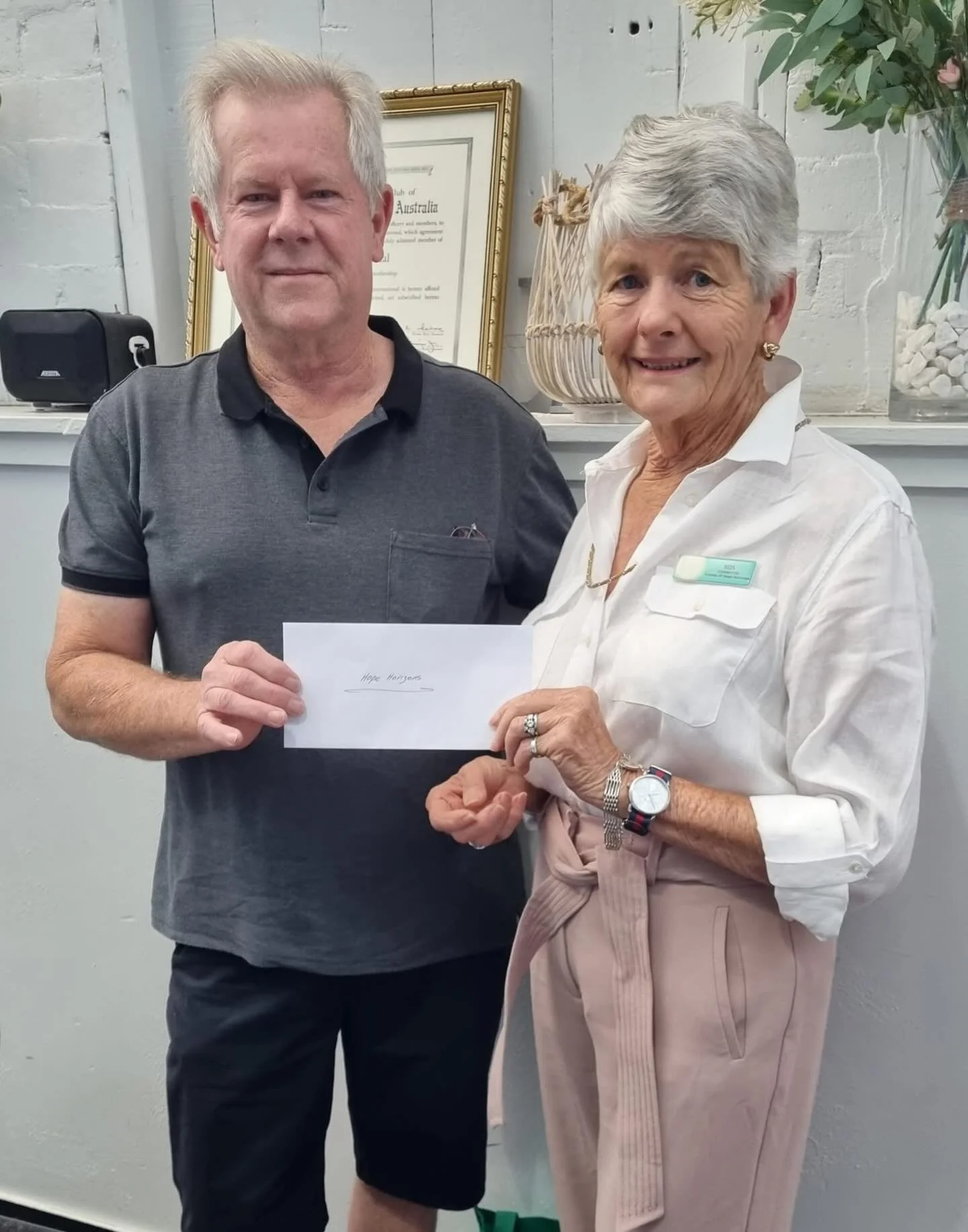 🎉 A heartfelt thank you to the Rotary Club of Toowoomba City! 🎉

We are so incredibly grateful to receive a generous $5,000 donation from the wonderful members of the Rotary Club of Toowoomba City.

On Melbourne Cup Day, the club rallied together a