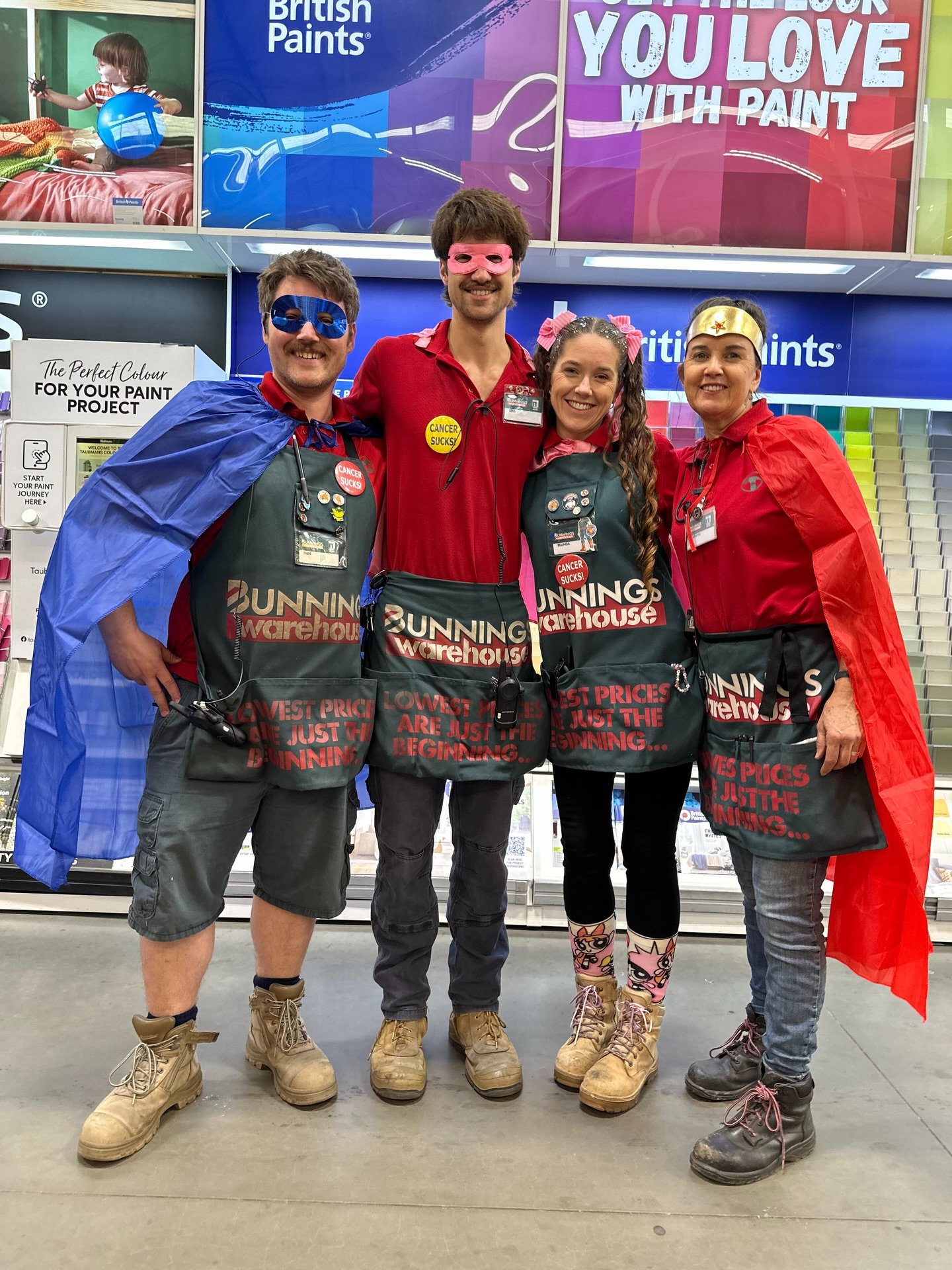 Today is World Cancer Day! 

This year&rsquo;s theme, #UnitedByUnique, reminds us that behind every diagnosis is a person, a family, a story - and no two journeys are the same 💪 

Today we were proud to be invited by @BunningsToowoombaNorth to set u