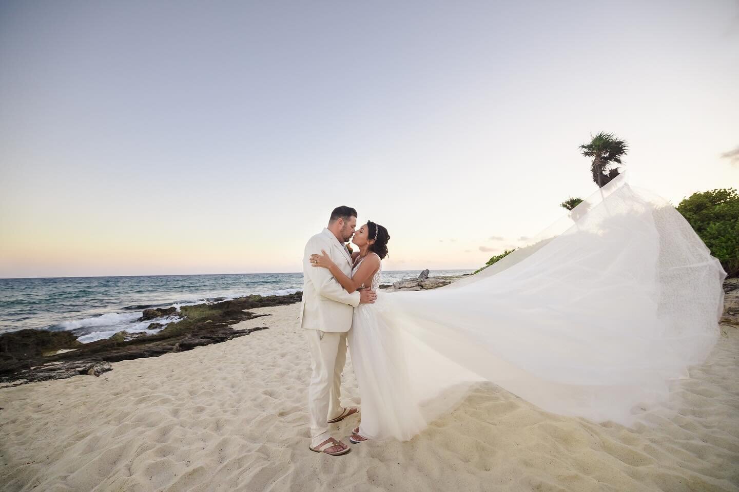 Happy one year anniversary to these two beautiful souls who embarked on a journey of love at the breathtaking vistas of Hotel Xcaret. It seems like only yesterday that we witnessed these two entwined in the warm embrace of destiny, creating a tapestr