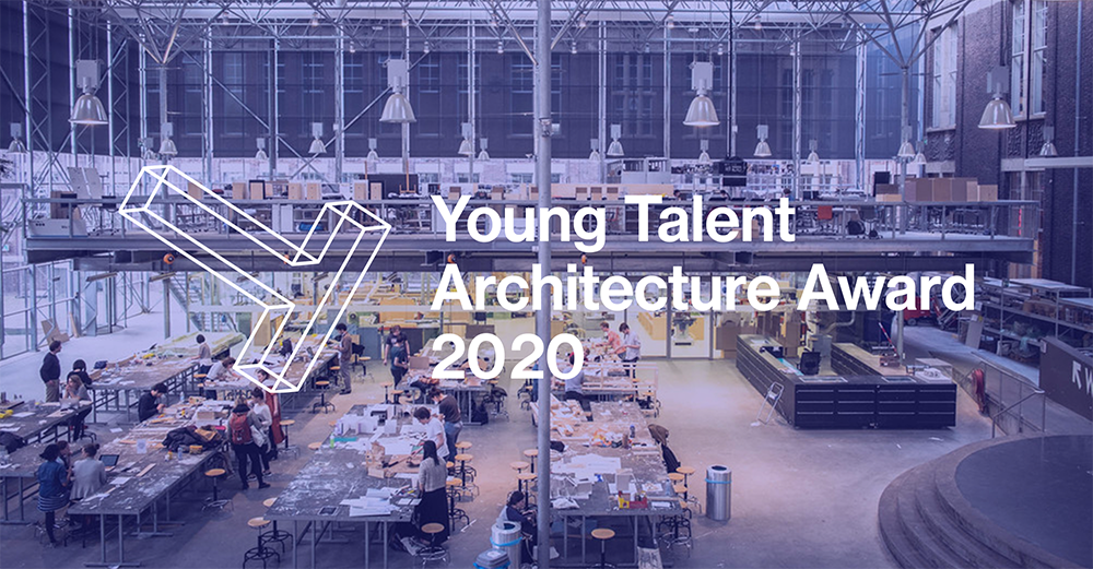 Visuals for YTAA Young Talent Architecture Award in partnership with Mies van der Rohe Foundation