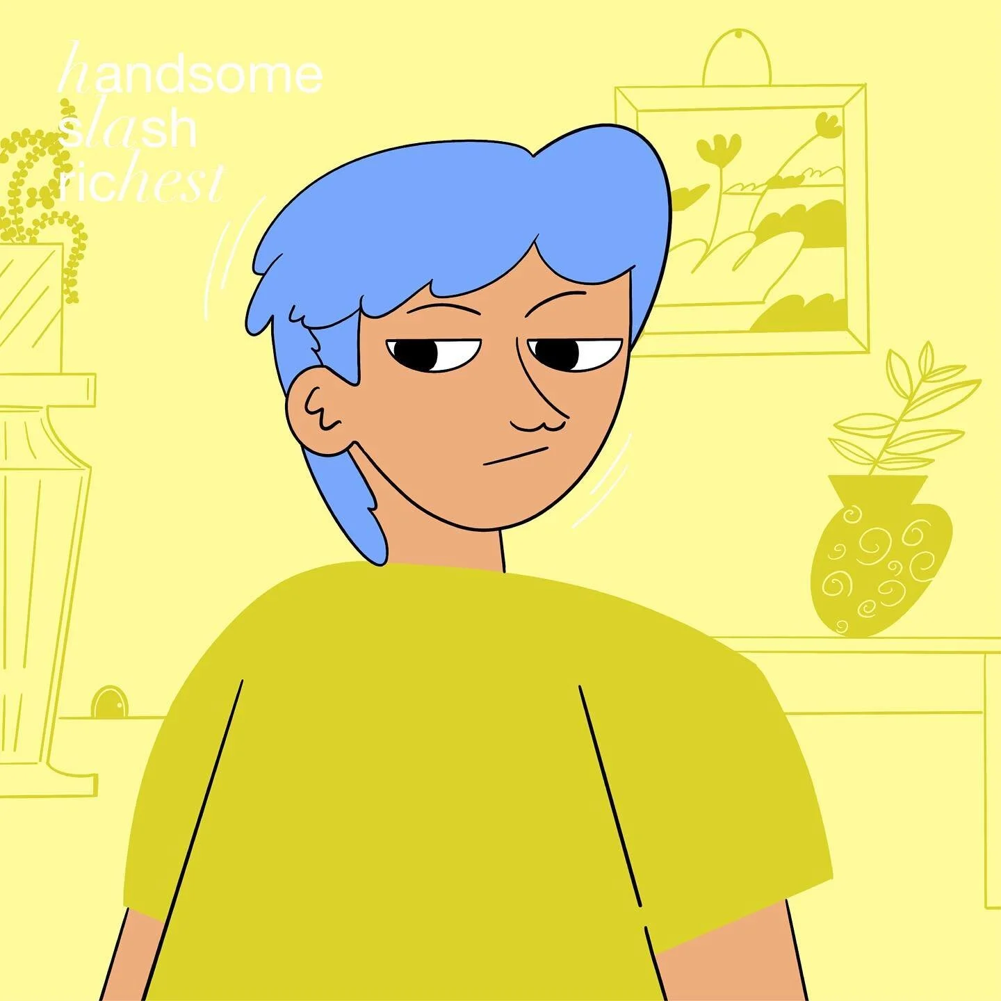 Me, handsome slash richest. Doodle practice.

#illustrator #illustration #doodle #sketch #practice #procreate #일러스트레이터 #일러스트 #낙서 #스케치 #그림 #연습