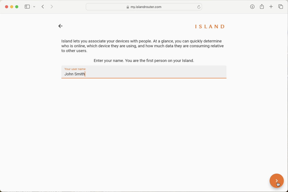 Island Network Config — Island Support