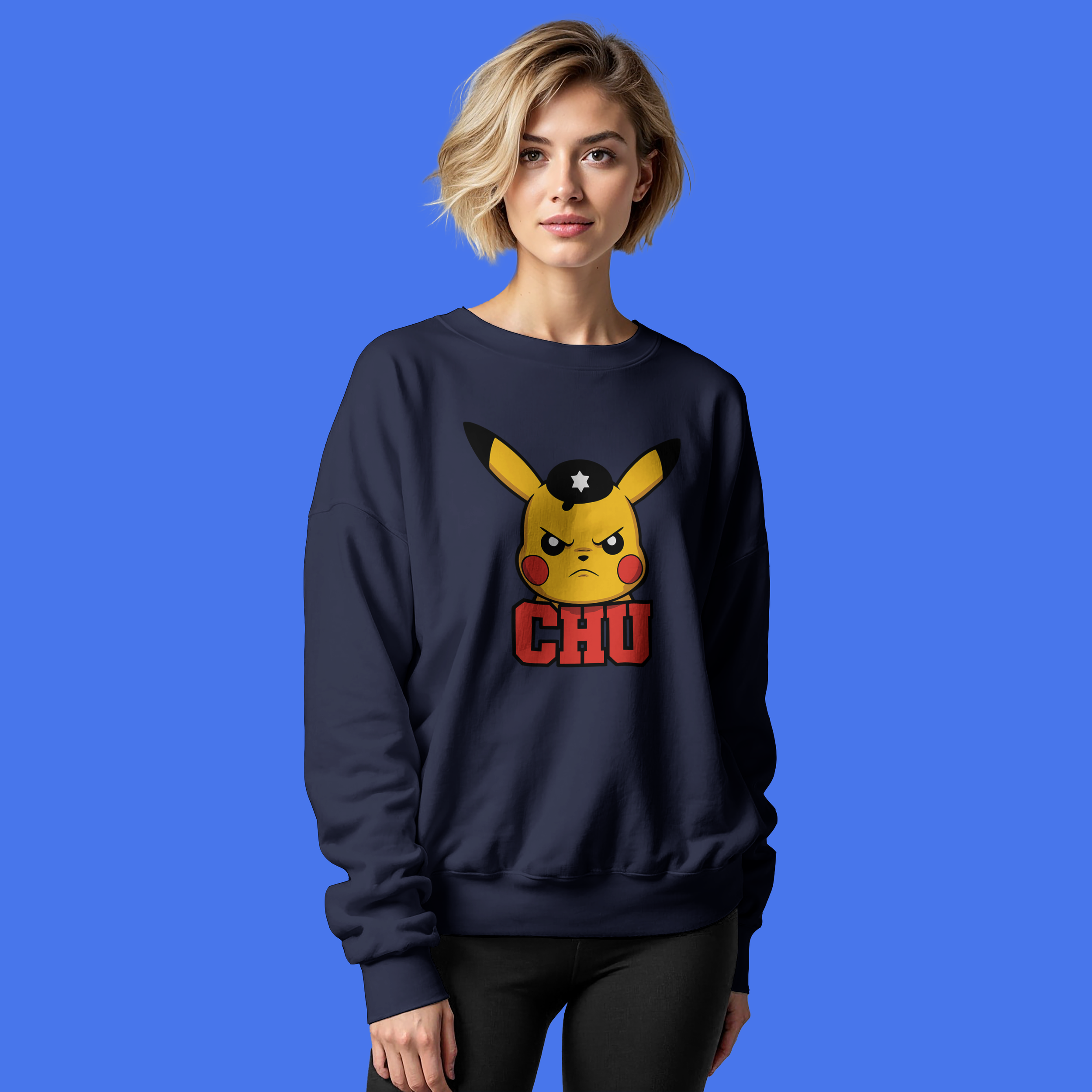 Angry-Pikachu-Fun-Sweatshirt-Navy.png