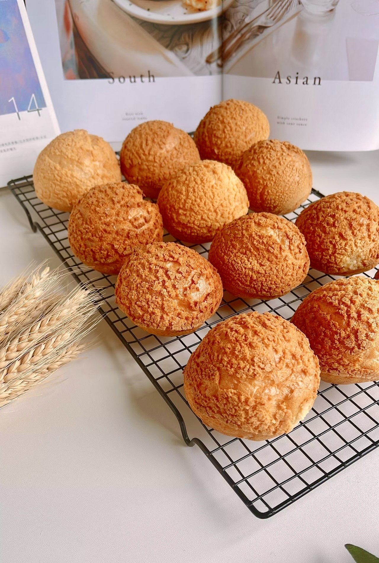 Choux Pastry w Whipped Fresh Cream