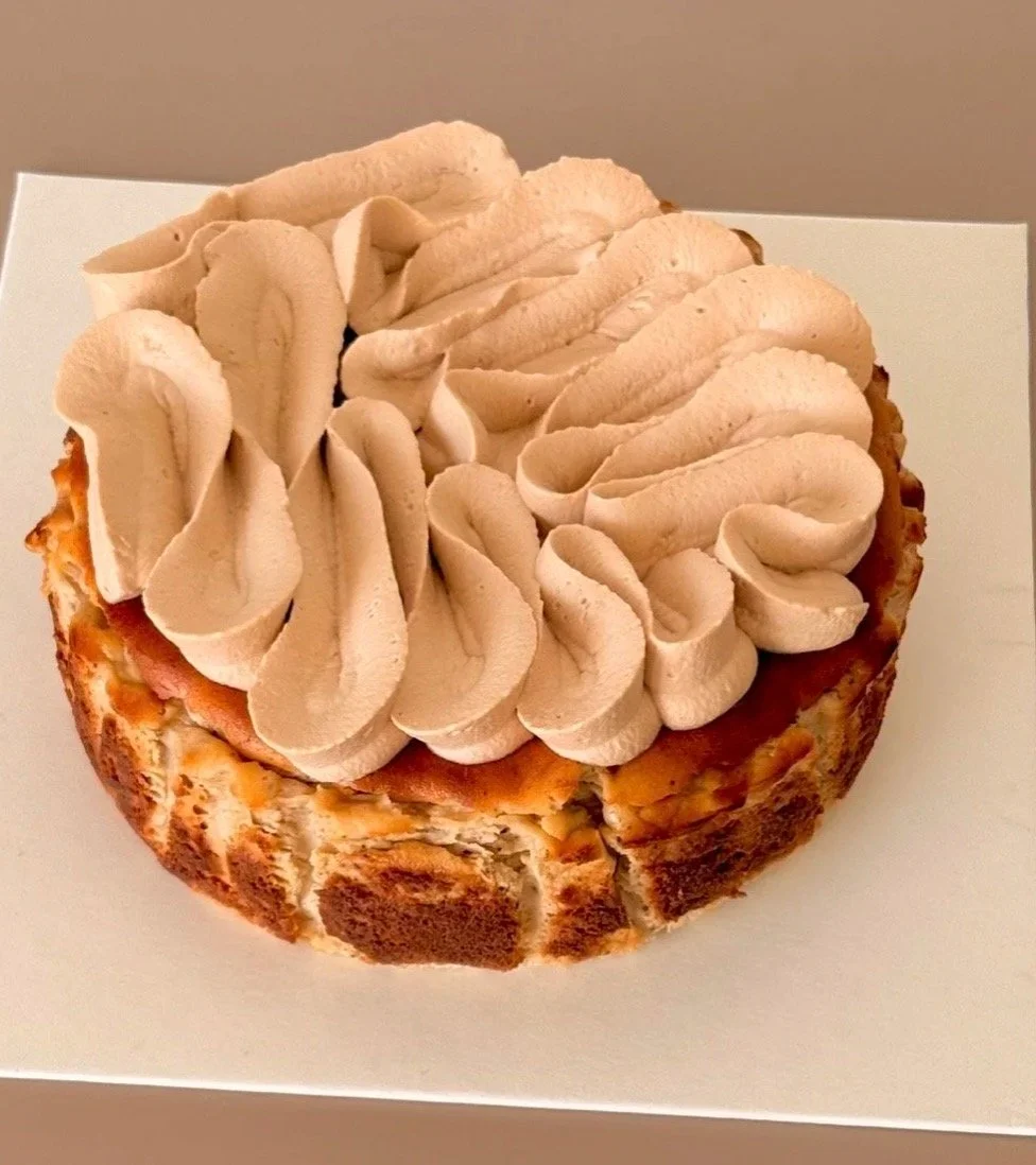 1/4 Milk Tea Basque Cheesecake