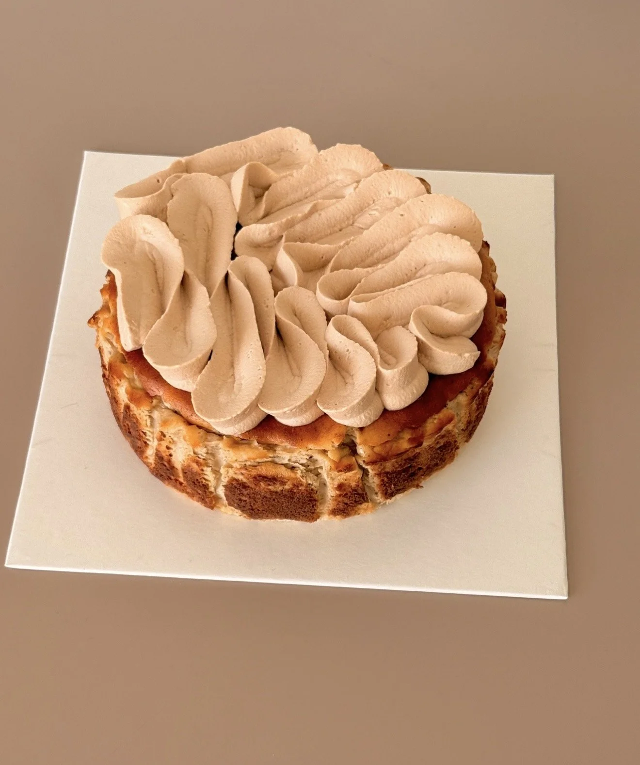 Black Tea Basque Cheesecake - Gluten Free