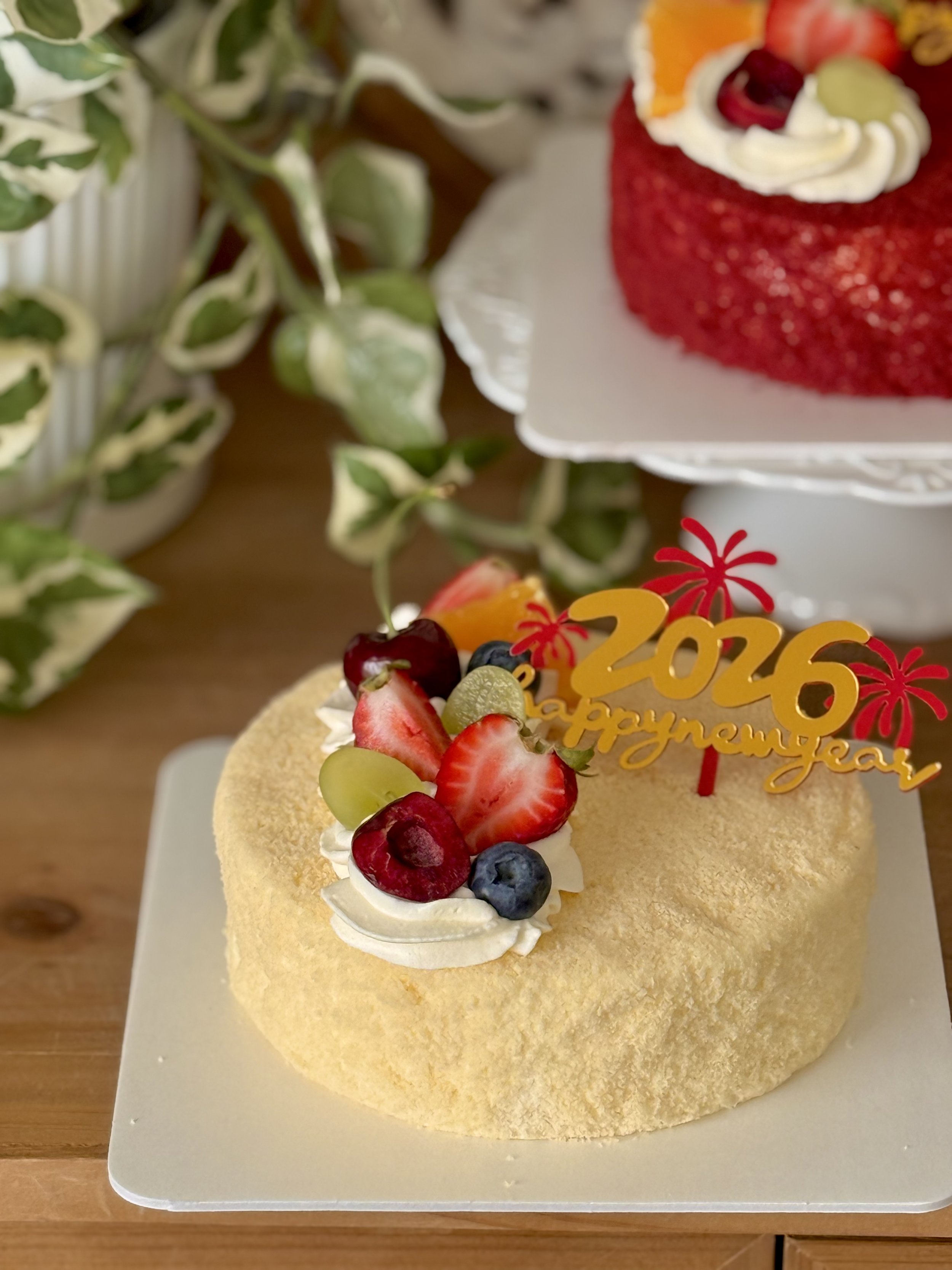 6" Double Fromage Cheesecake - Happy 2026