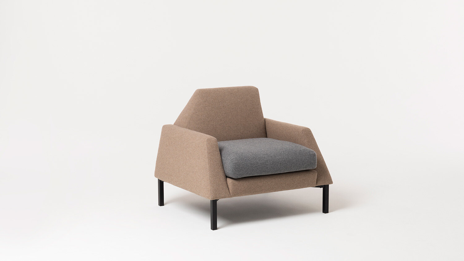 Cyclic manufactured armchair
