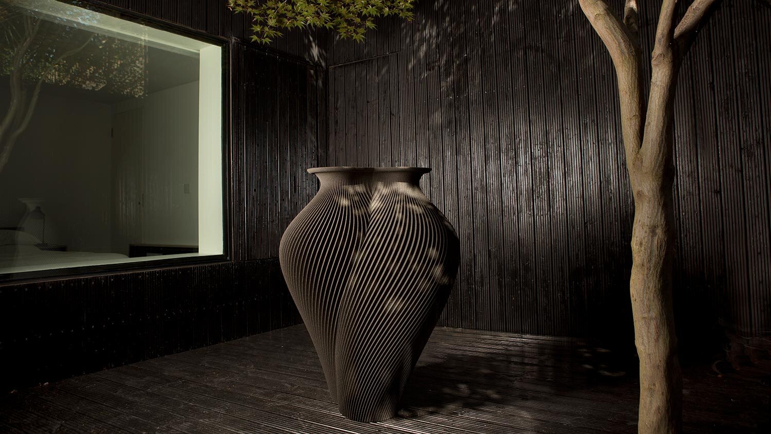 3D printed large vase