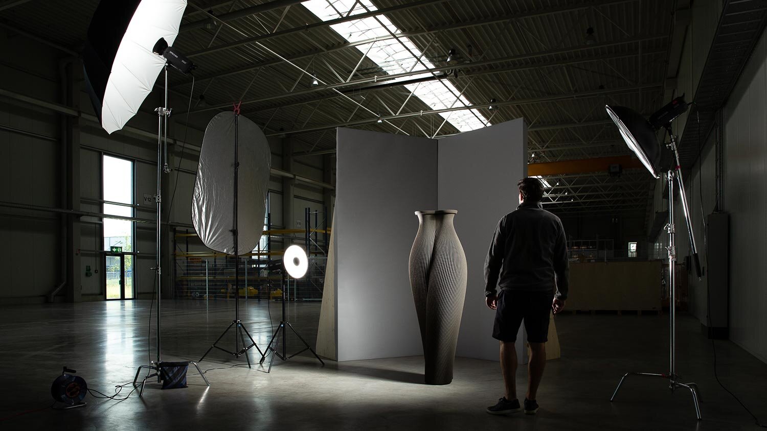 Large 3D digital printed vessel