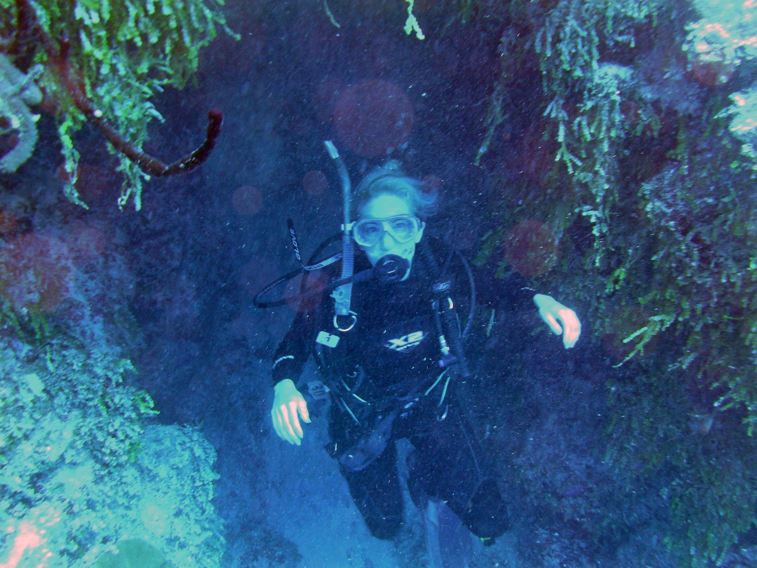 2013-12 23  Adrienne crevice.JPG