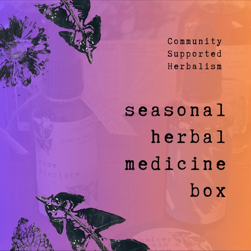 Hey herbs friends. This is defs the last round of herb boxes (even tho I said last round was) trust me. 

7 left now. You know what to do! 🕸️

Expect a box of herbal deliciousness including coolin&rsquo;, moistening actions and supports for ours hea