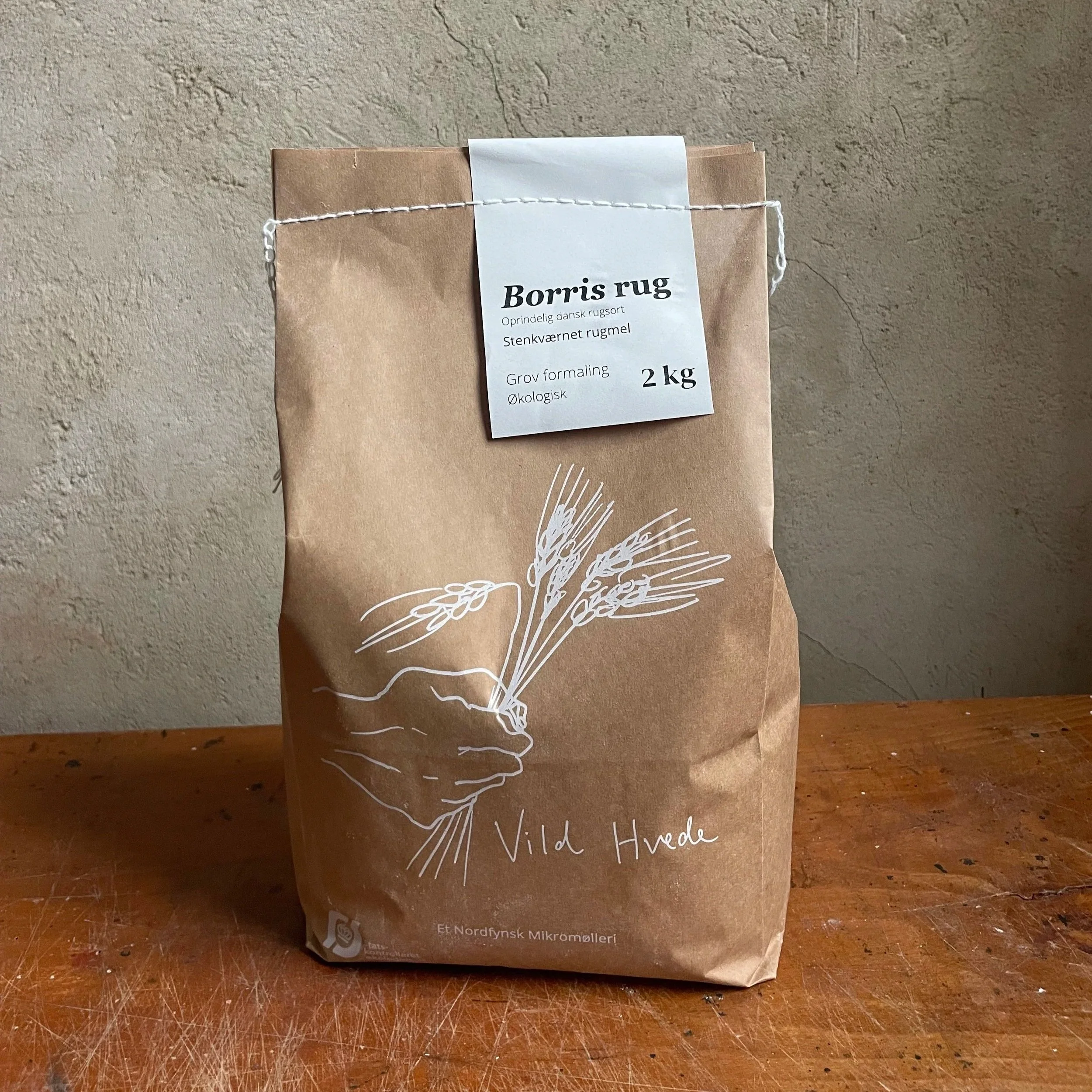 Borris rugmel - Grov formaling