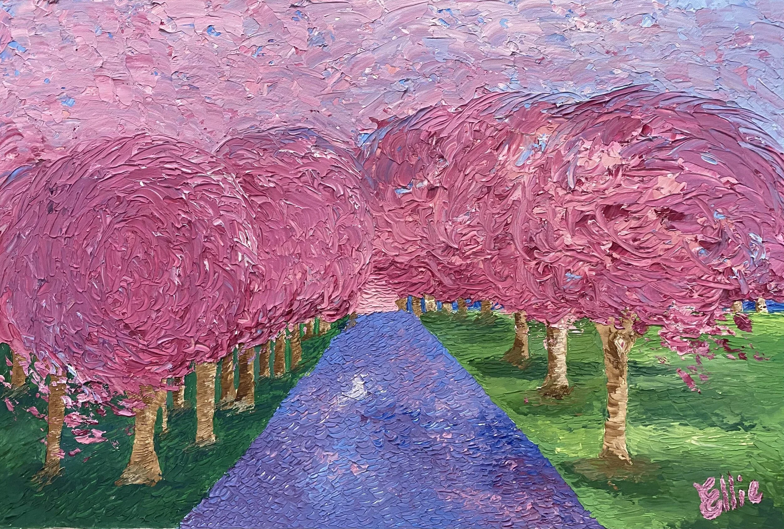 Cherry Blossom Tunnel — Sold