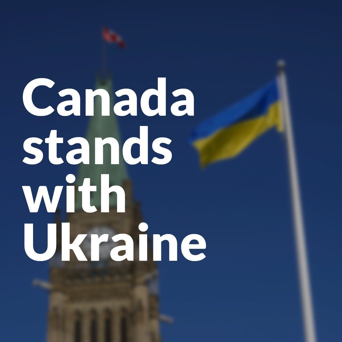 Additional sanctions on Russia, humanitarian aid to Ukraine