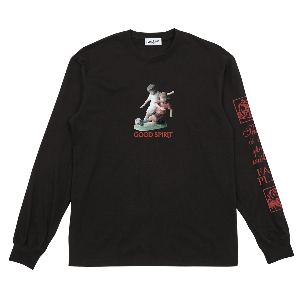 Sweet Long Sleeve T-Shirt Black — GoodSpirit
