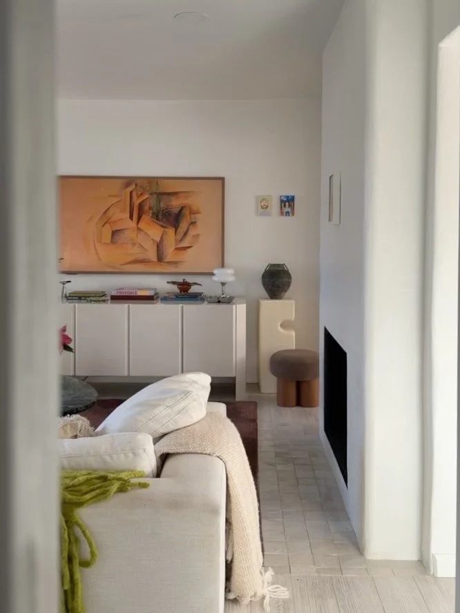 The pretty photo is great and all but I also love the realness of living in the space 🦖🏎️ Swipe to a little look