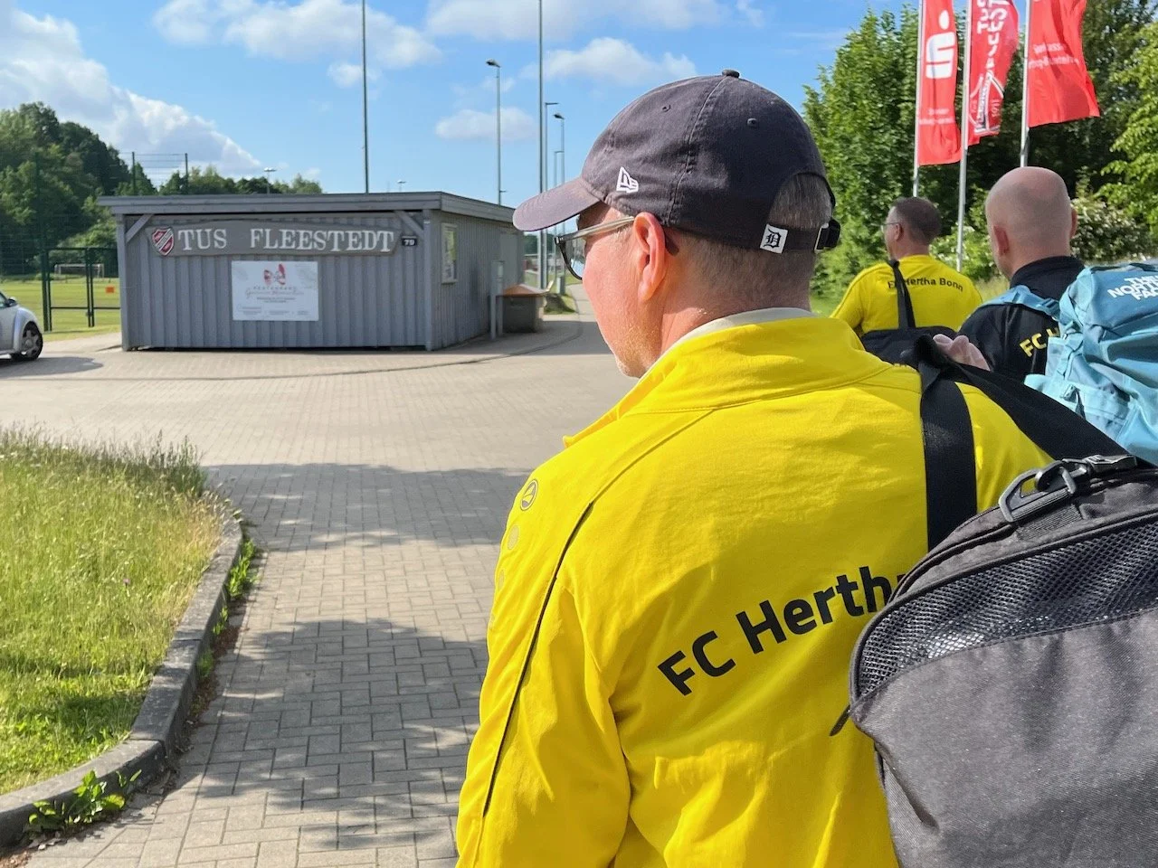 #HerthaOnTour – Walking Football Team auf Sport- und Bildungsreise