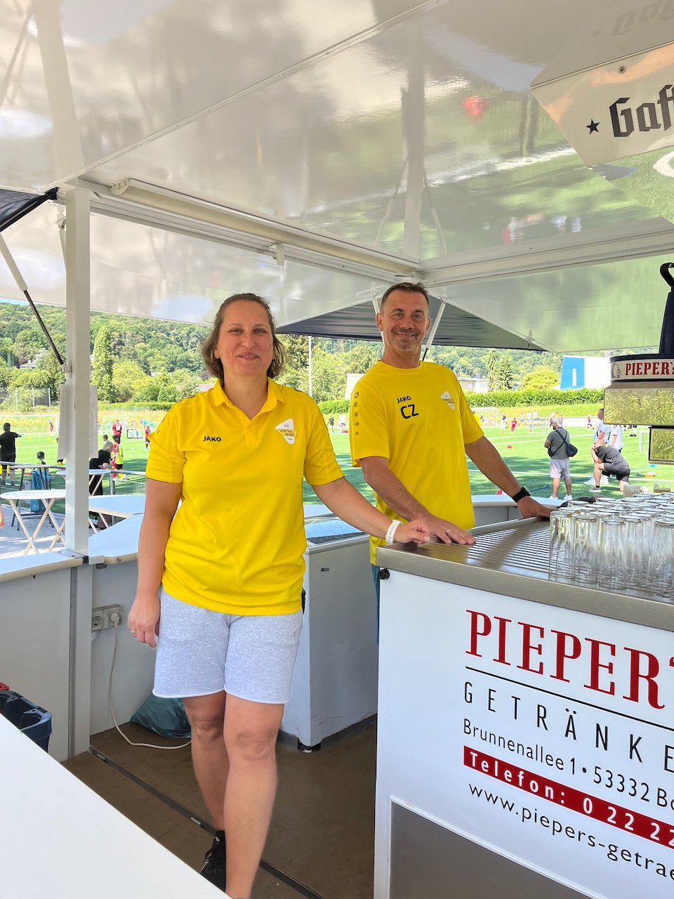 eingespieltes Thekenteam