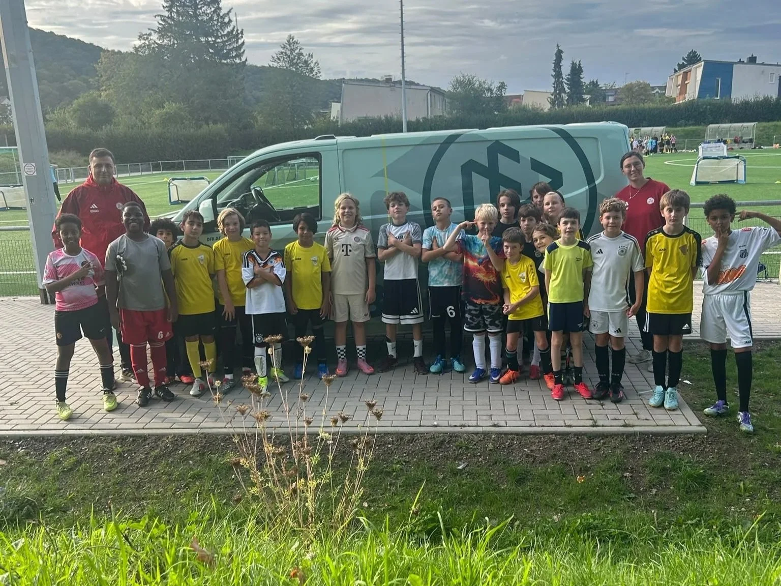 DFB-Mobil zu Gast bei uns