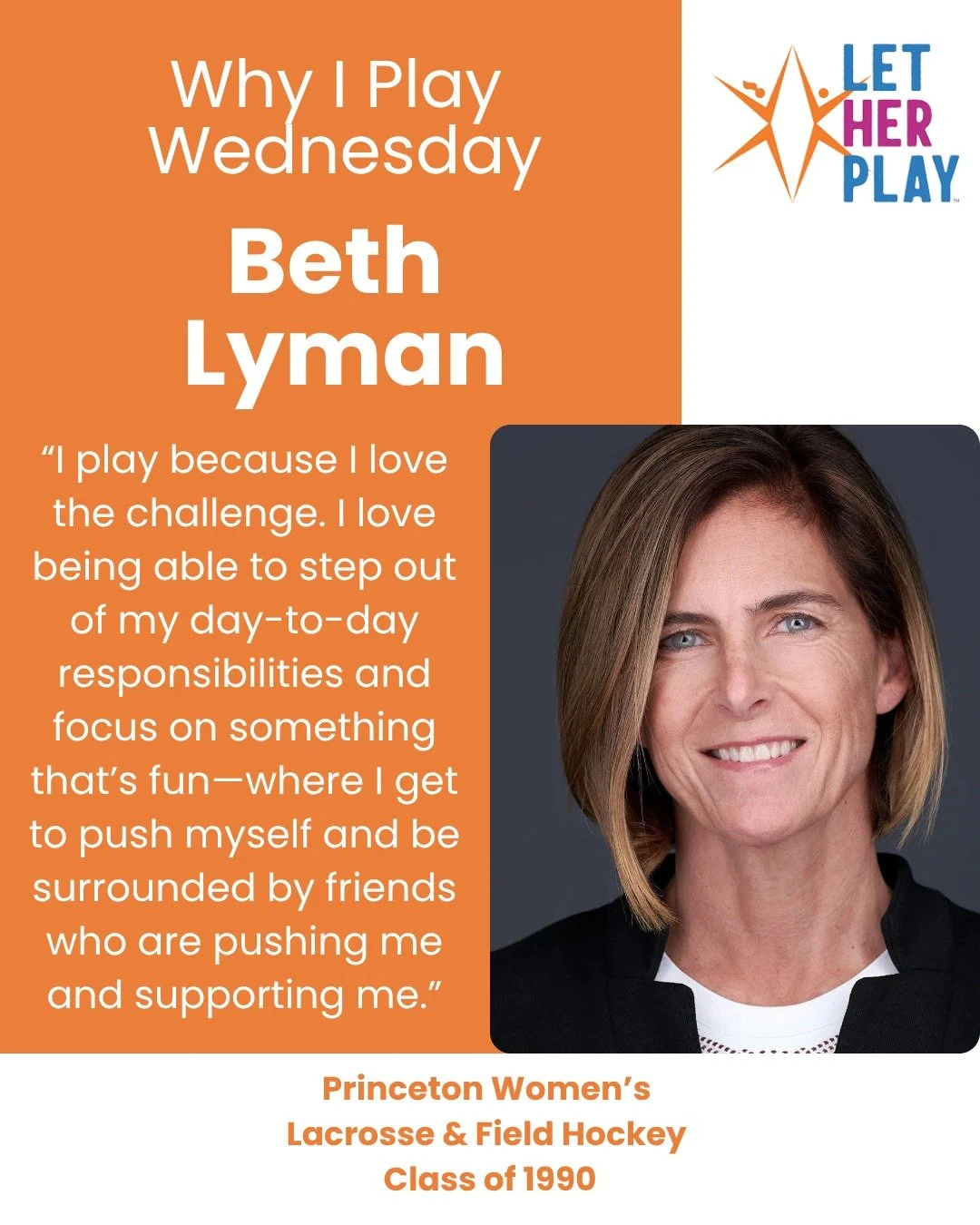 This week&rsquo;s Why I Play Wednesday features Beth Lyman, a lifelong multi-sport athlete whose journey through sport has spanned decades. From Princeton Women&rsquo;s Lacrosse and Field Hockey to staying active today through pickleball, tennis, and