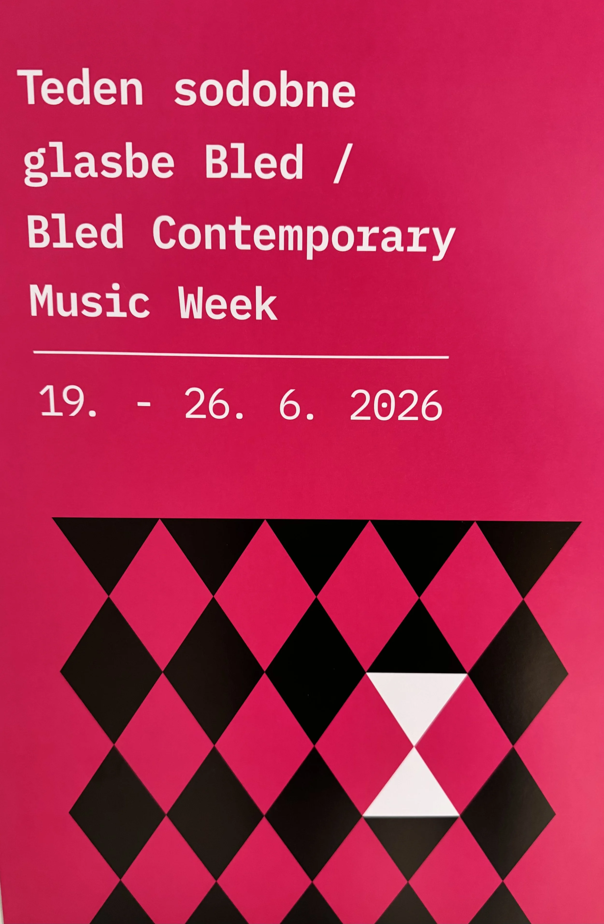 Bled Contemporary Music Week