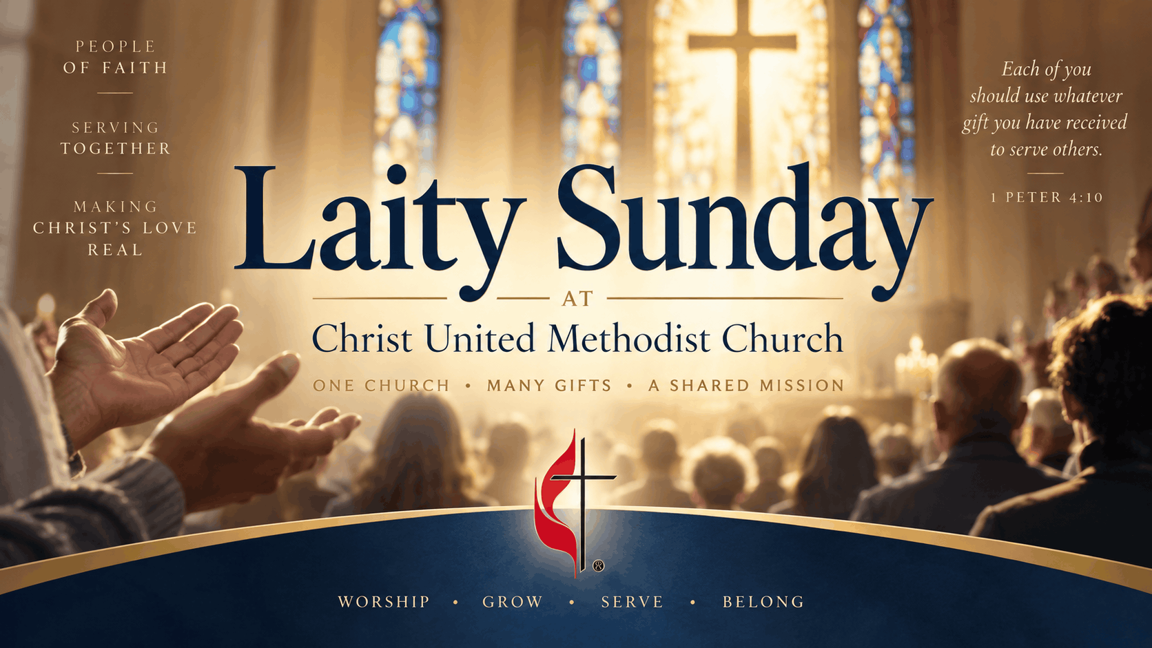October 18,  2026 Laity Sunday