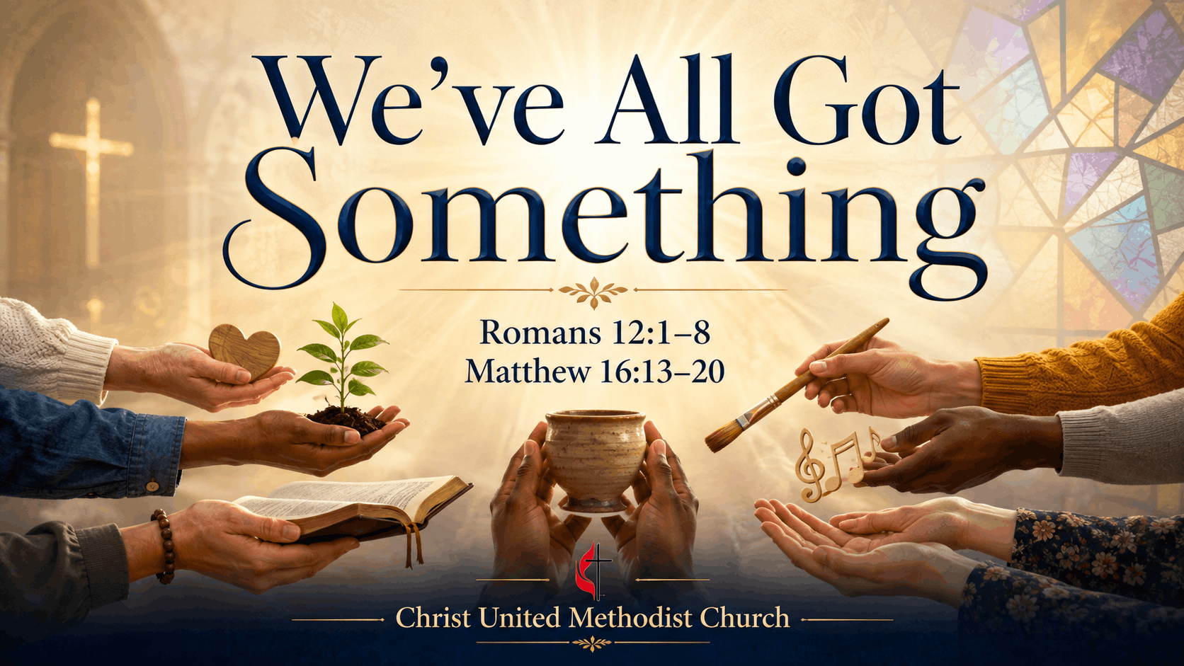 Sunday, August 23, 2026. "We’ve All Got Something”