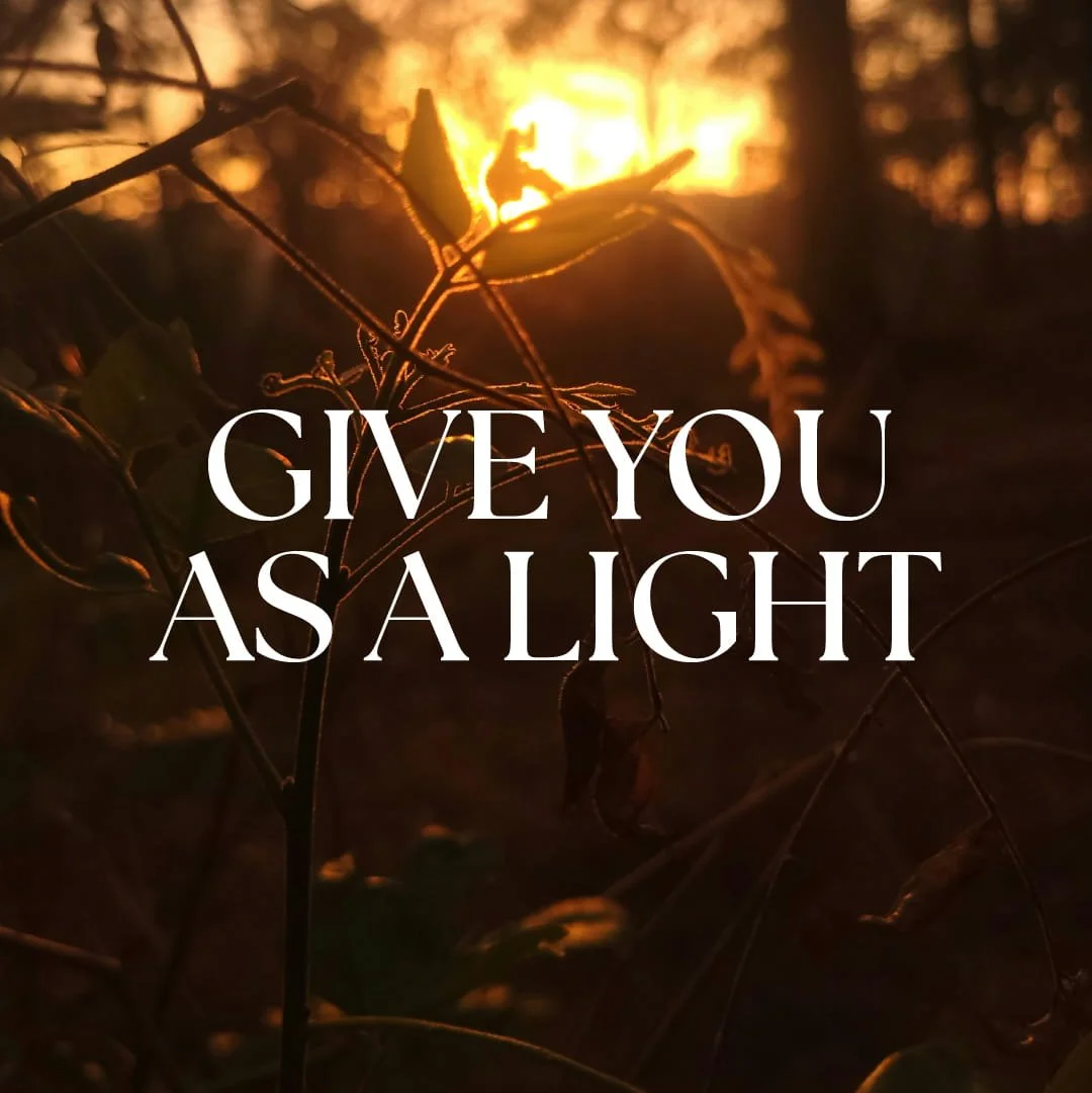 Sunday, January 18, 2026. “Glory Revealed: Gave You as a Light”