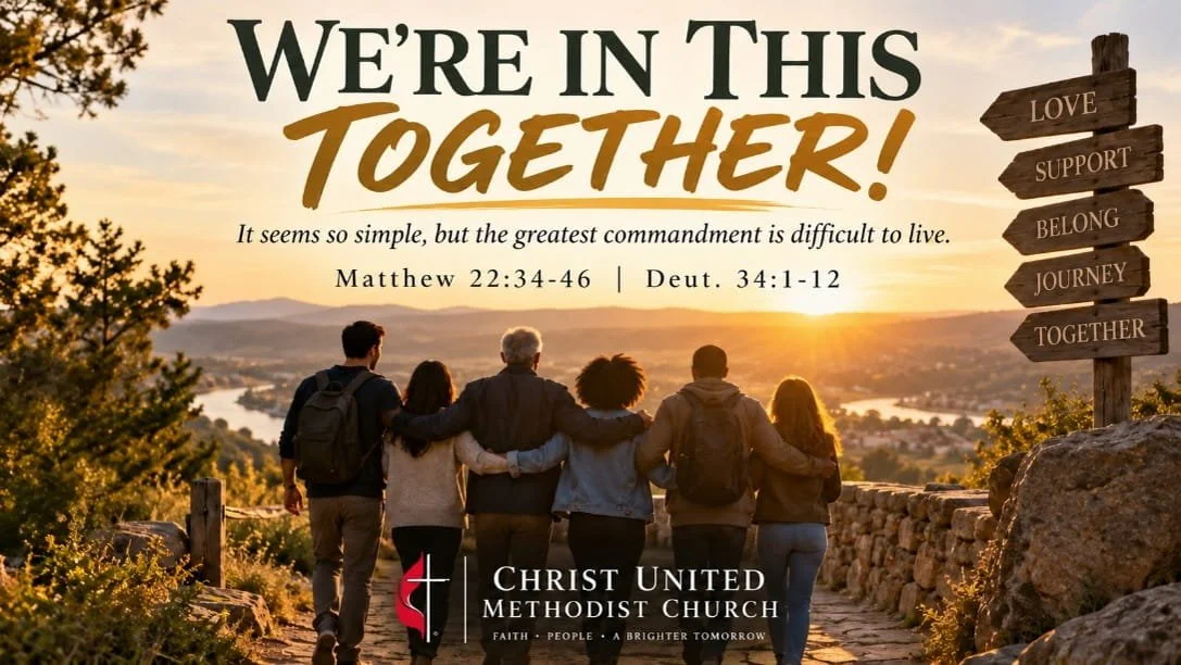 Oct 25 We're in this together
