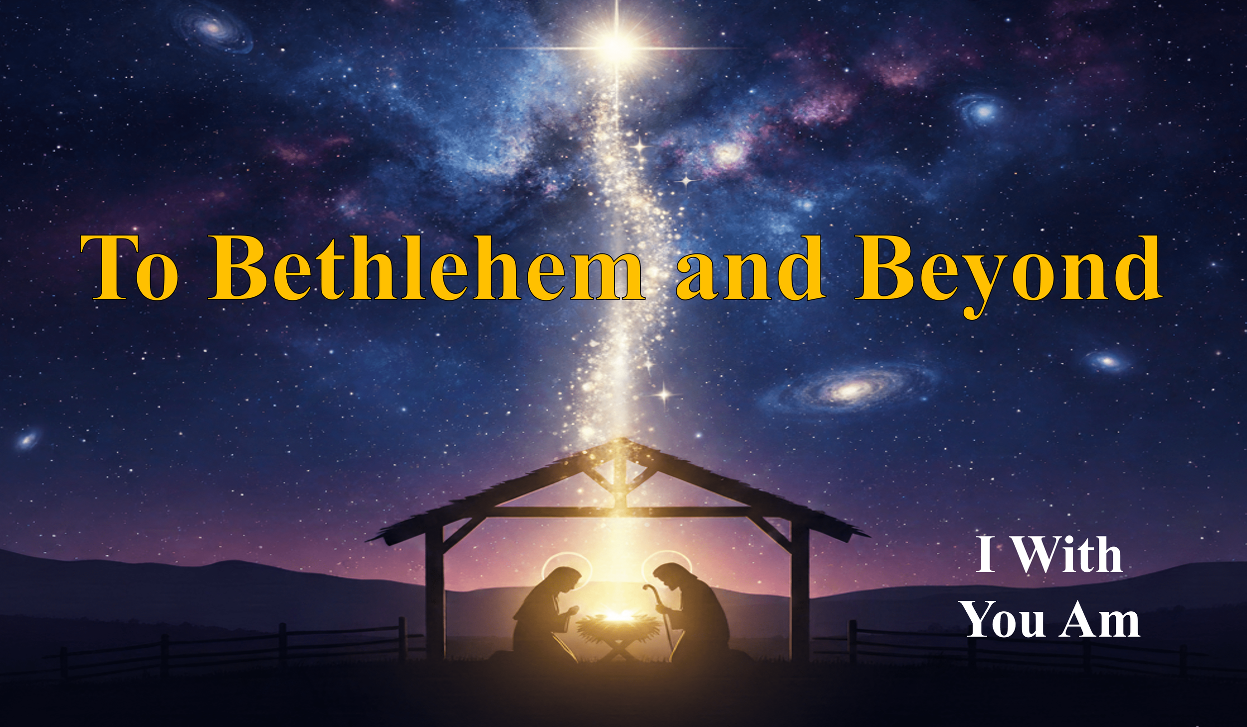 Sunday, December 21, 2025. “I With You Am”