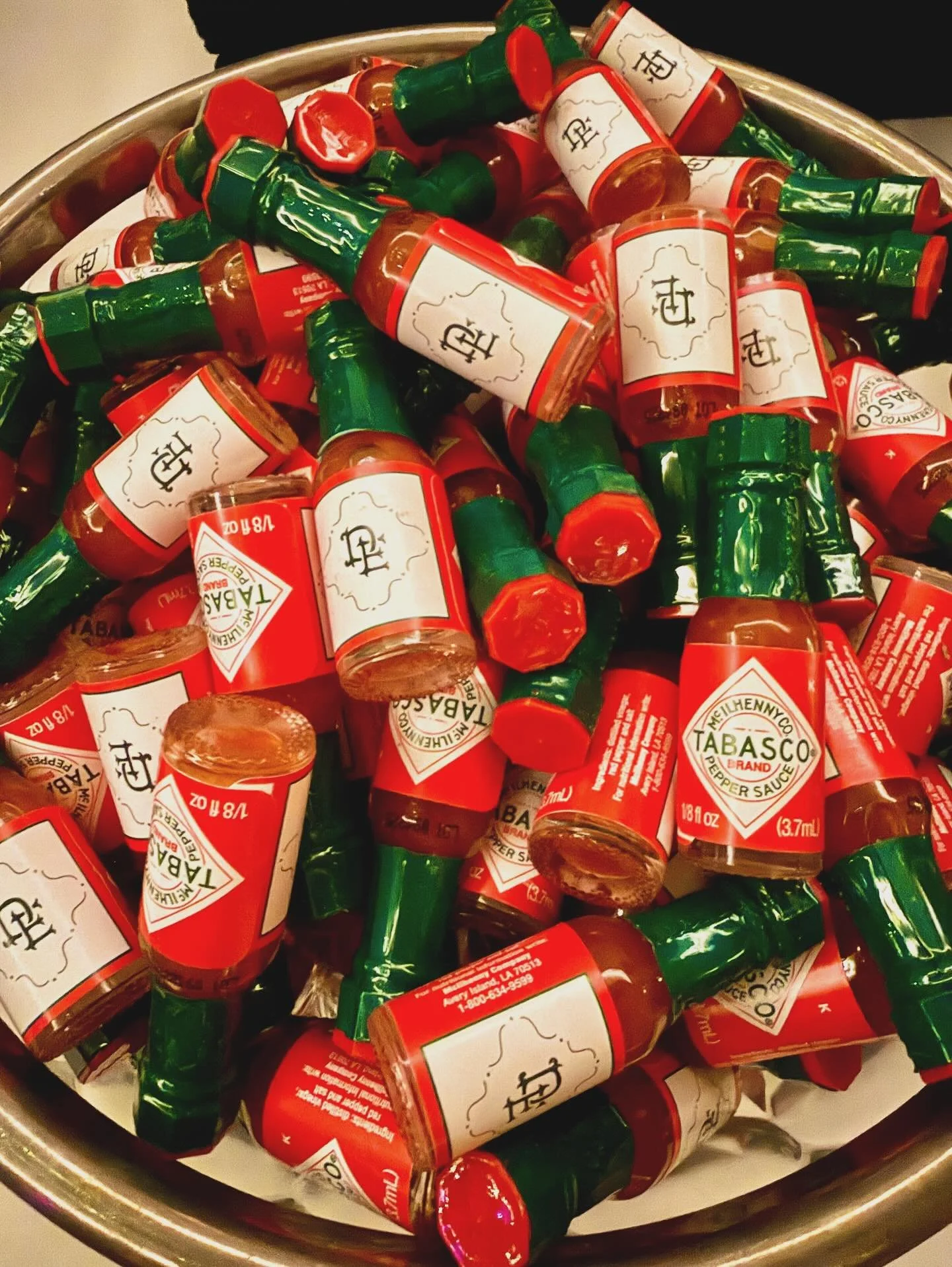 Congrats to our lovely clients on a most fabulous New Orleans wedding! 🌶️🎭⚜️ We adored working with Emma &amp; Devin and can&rsquo;t wait to share more images of their unique design suite, weekend of materials, and other goodies (like these branded