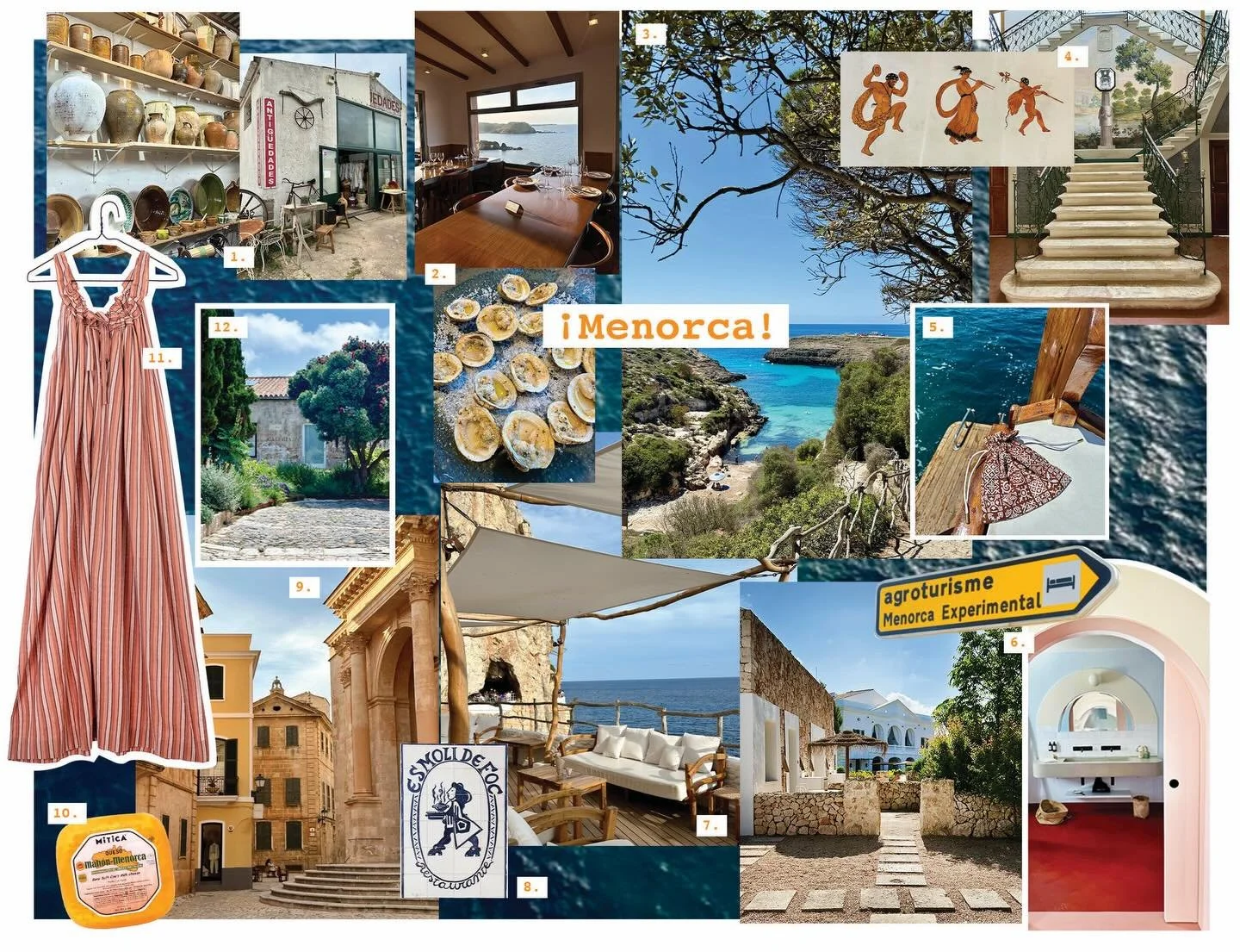This mood board from @choixhome has fab recs for Menorca (can personally attest to a few of them) and is still such a vibe 2 years later ☀️
