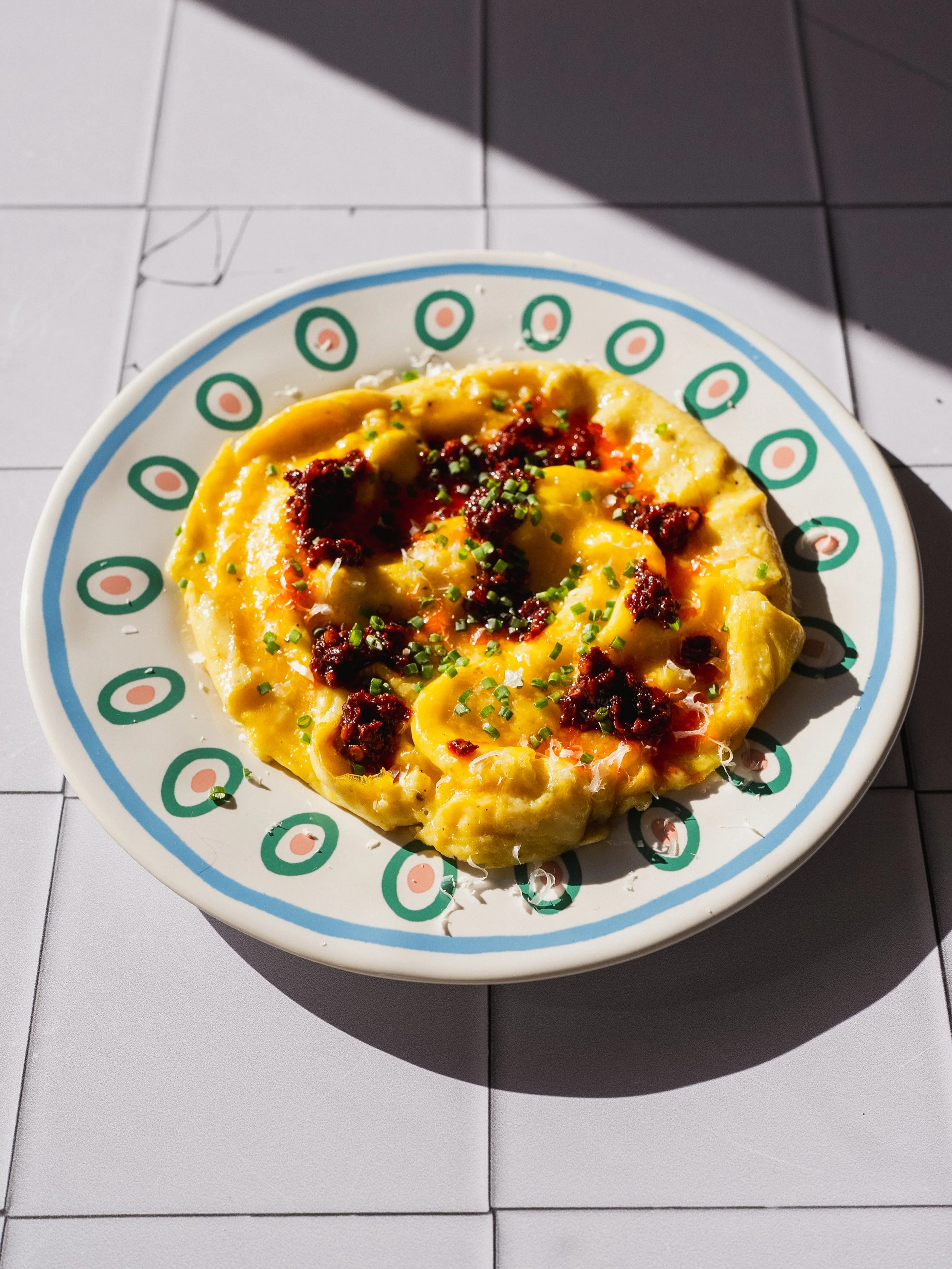 KREMOWY OMLET Z NDUJĄ