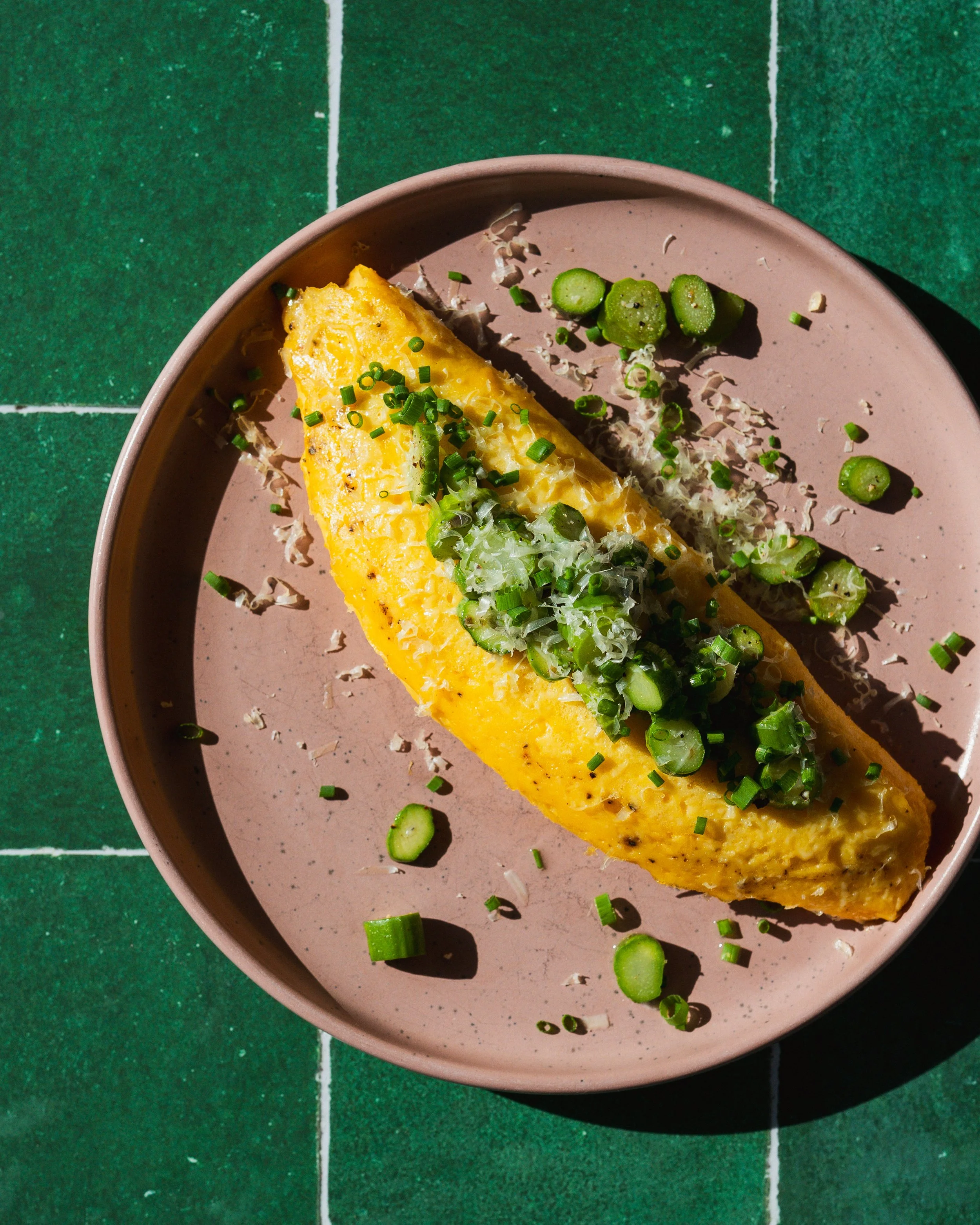 PUSZYSTY OMLET ZE SZPARAGAMI