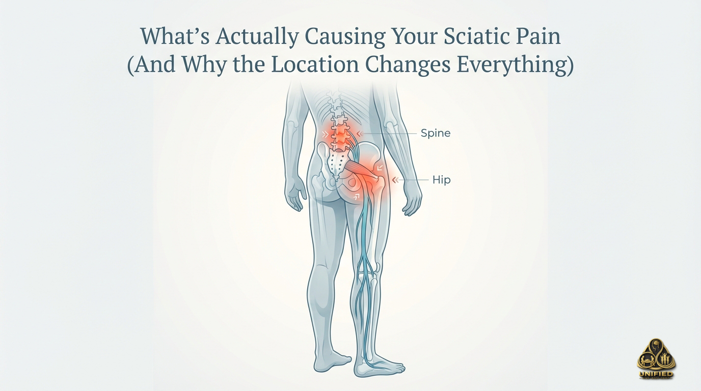 What's Actually Causing Your Sciatic Pain — And Why the Location Changes Everything