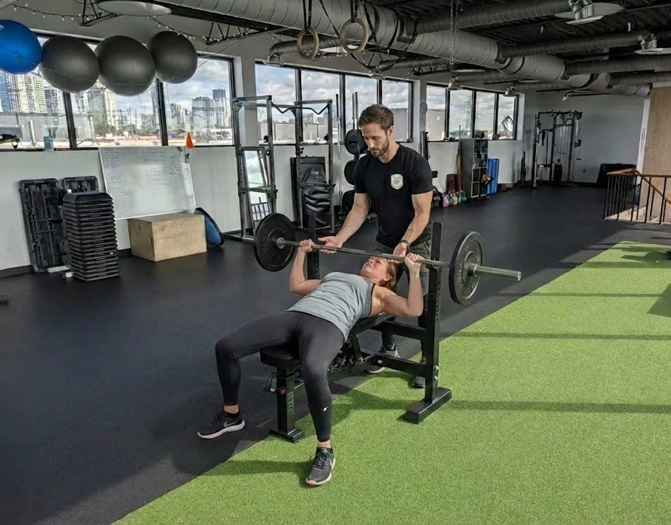 Strength training with a personal trainer in Etobicoke at Unified Health & Fitness