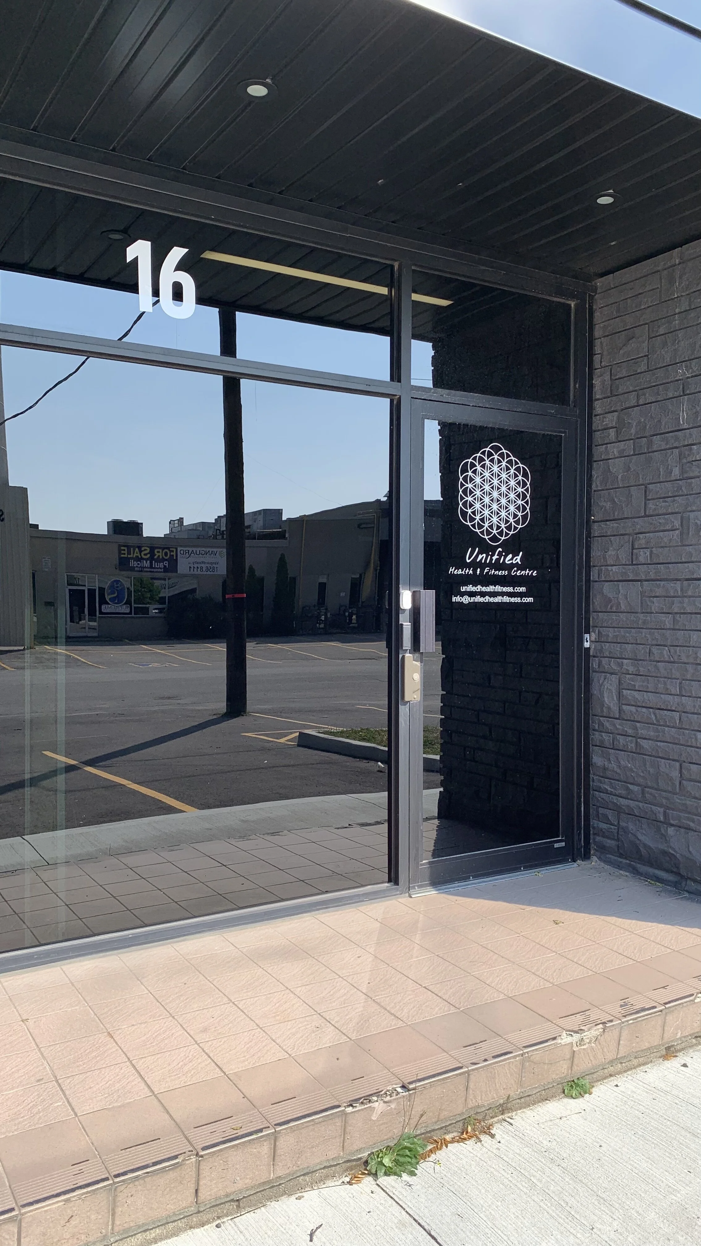 Unified Health & Fitness Centre location at 16 Newbridge Road in Etobicoke