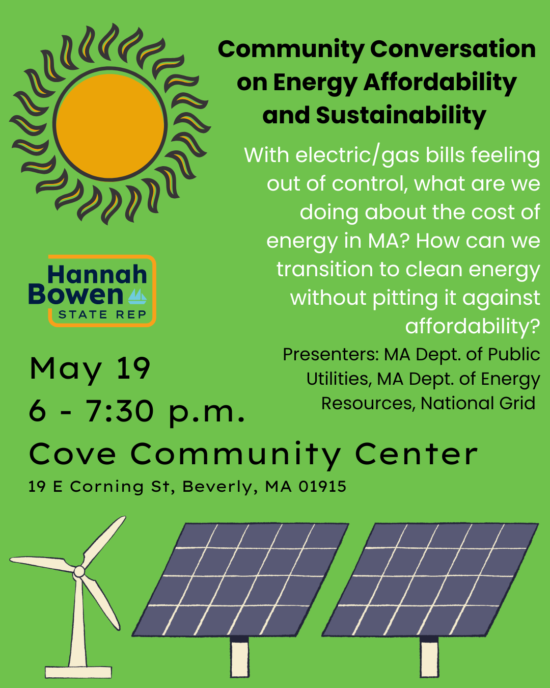 Community Conversation on Energy Affordability and Sustainability 