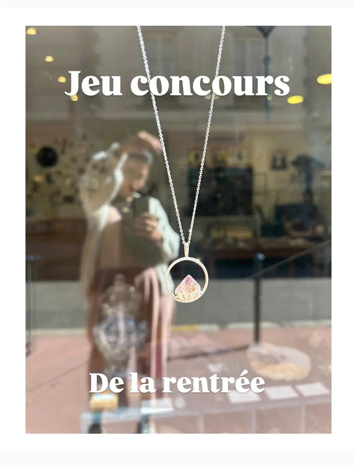 ☼ Jeu concours ☼

La rentr&eacute;e est l&agrave; et pour l&rsquo;occasion, je vous propose de gagner un pendentif en am&eacute;thyste ou en tourmaline ! 

L&rsquo;am&eacute;thyste apaise, la tourmaline ancre
Pour conna&icirc;tre tous les d&eacute;ta