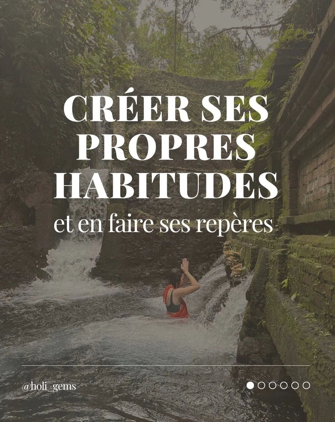 Cr&eacute;er ses propres habitudes et en faire ses rep&egrave;res. 

Pour moi, ce qui a vraiment fonctionn&eacute;, c&rsquo;est de construire une routine &eacute;quilibr&eacute;e autour de trois axes :

✨ Cr&eacute;ativit&eacute; &amp; apaisement
Un 