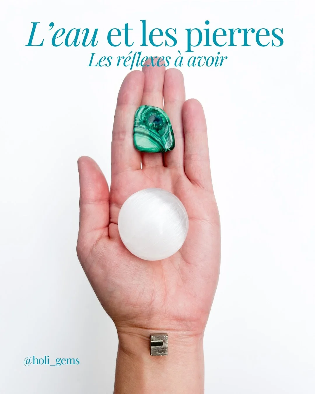 💧 L&rsquo;EAU ET LES PIERRES 💧

Certaines pierres sont sensibles &agrave; l&rsquo;eau

QU&rsquo;EST-CE QUE &Ccedil;A VEUT DIRE ?
De part leur formation chimique, certaines pierres peuvent se d&eacute;teriorer : dissolution, oxydation ou transformat