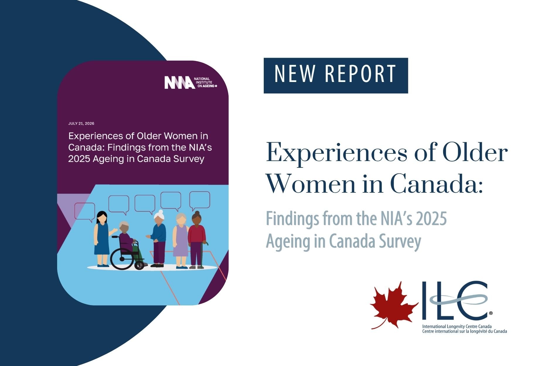 Experiences of Older Women in Canada: Media coverage of the Findings from the NIA’s 2025 Ageing In Canada Survey